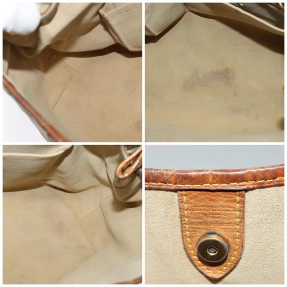 LOUIS VUITTON Damier Azur Galliera PM Shoulder Bag N55215 LV Auth 121403 - Picture 15 of 16